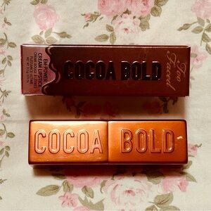Too Faced Cocoa Bold Chocolate Strawberry Em-Power Cream Lipstick